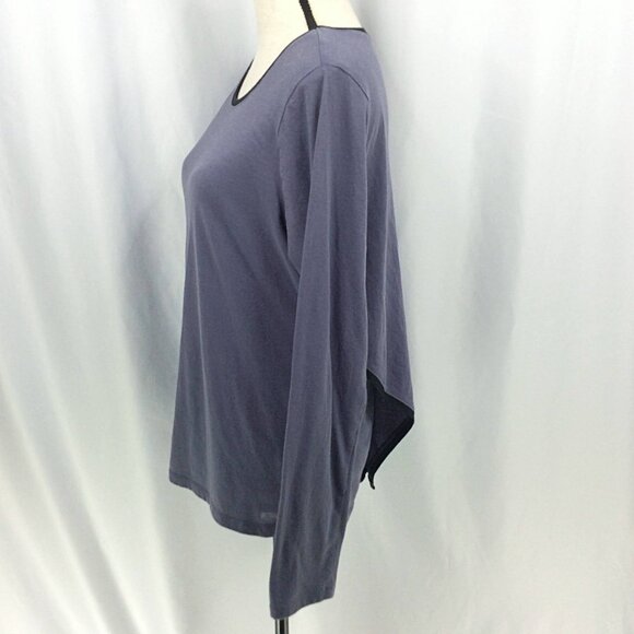 Victoria Sport Top Womens Size Large Split Back Long Sleeve Victorias Secret - Picture 4 of 9